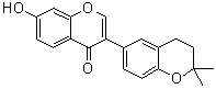 异新补骨脂异黄酮分子结构 (CAS 40357-43-5)