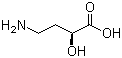 (S)-(-)-4-Amino-2-hydroxybutyric acid molecular structure (CAS 40371-51-5)