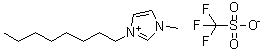 structure of CAS# 403842-84-2, 1-Octyl-3-methylimidazolium trifluoromethanesulfonate