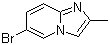 6-溴-2-甲基咪唑并[1,2-a]吡啶分子结构 (CAS 4044-99-9)