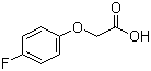 结构式 CAS# 405-79-8, 4-氟苯氧乙酸; 对氟苯氧乙酸