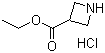 结构式 CAS# 405090-31-5, 氮杂环丁烷-3-甲酸乙酯盐酸盐