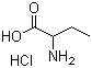 2-Aminobutyric acid hydrochloride molecular structure (CAS 40522-79-0)