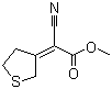 Methyl 2-cyano-2-(3-tetrahydrothienylidene)acetate molecular structure (CAS 40548-04-7)