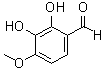 2,3-Dihydroxy-4-methoxybenzaldehyde molecular structure (CAS 4055-69-0)