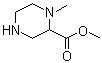 1-甲基-2-哌嗪甲酸甲酯分子结构 (CAS 405513-08-8)