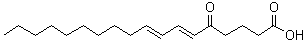 (6E,8E)-5-Oxo-6,8-octadecadienoic acid molecular structure (CAS 405906-96-9)