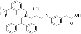 GW 3965 hydrochloride molecular structure (CAS 405911-09-3)