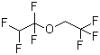 structure of CAS# 406-78-0, 1,1,2,2-Tetrafluoroethyl 2,2,2-trifluoroethyl ether