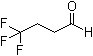 4,4,4-Trifluorobutyraldehyde molecular structure (CAS 406-87-1)