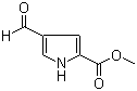 structure of CAS# 40611-79-8, Methyl 4-formyl-1H-pyrrole-2-carboxylate;4-Formylpyrrole-2-carboxylic acid methyl ester; 2-Carbomethoxypyrrole-4-carboxaldehyde