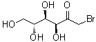 1-Bromo-1-deoxy-D-fructose molecular structure (CAS 40614-95-7)