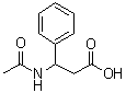 structure of CAS# 40638-98-0, N-Acetyl-DL-beta-phenylalanine;N-Acetyl-beta-phenyl-beta-alanine