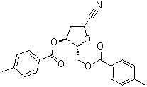 (2xi)-2,5-Anhydro-3-deoxy-D-erythro-hexononitrile 4,6-bis(4-methylbenzoate) molecular structure (CAS 406955-52-0)