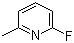 2-氟-6-甲基吡啶分子结构 (CAS 407-22-7)