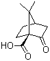 structure of CAS# 40724-67-2, (1S)-(+)-Ketopinic acid;(1S)-7,7-Dimethyl-2-oxo-bicyclo[2.2.1]heptane-1-carboxylic acid