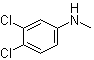 N-Methyl-3,4-dichloroaniline molecular structure (CAS 40750-59-2)