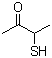 3-巯基-2-丁酮分子结构 (CAS 40789-98-8)