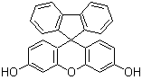 Spiro[9H-fluorene-9,9'-[9H]xanthene]-3',6'-diol molecular structure (CAS 4081-00-9)