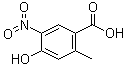 结构式 CAS# 408335-80-8, 4-羟基-2-甲基-5-硝基苯甲酸