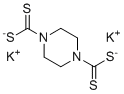 1,4-Piperazinedicarbodithioic acid dipotassium salt molecular structure (CAS 40839-73-4)
