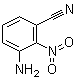 3-Amino-2-nitrobenzonitrile molecular structure (CAS 408502-45-4)