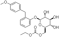 Sergliflozin etabonate molecular structure (CAS 408504-26-7)