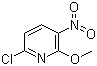 6-Chloro-2-methoxy-3-nitropyridine molecular structure (CAS 40851-91-0)