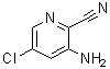3-Amino-5-chloro-2-pyridinecarbonitrile molecular structure (CAS 408538-29-4)