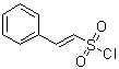 苯乙烯基磺酰氯分子结构 (CAS 4091-26-3)