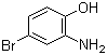 structure of CAS# 40925-68-6, 2-Amino-4-bromophenol