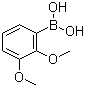 结构式 CAS# 40972-86-9, 2,3-二甲氧基苯硼酸