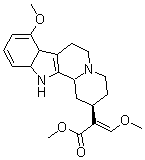 结构式 CAS# 4098-40-2, 帽柱木碱