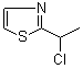 2-(1-氯乙基)噻唑分子结构 (CAS 40982-31-8)