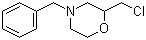 2-Chloromethyl-4-benzylmorpholine molecular structure (CAS 40987-25-5)
