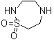 结构式 CAS# 410545-38-9, 六氢-1,2,5-一硫二氮杂卓 1,1-二氧化物