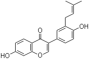 结构式 CAS# 41060-15-5, 新补骨脂异黄酮