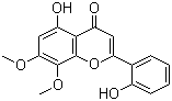 Skullcapflavone I molecular structure (CAS 41060-16-6)