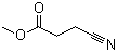 structure of CAS# 4107-62-4, 3-Cyanopropionic acid methyl ester;Methyl 3-cyanopropanoate; Methyl 3-cyanopropionate; Methyl beta-cyanopropionate; NSC 71943