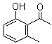 2'-羟基-6'-甲基苯乙酮分子结构 (CAS 41085-27-2)