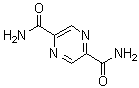 2,5-Pyrazinedicarboxamide molecular structure (CAS 41110-27-4)