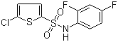 5-Chloro-N-(2,4-difluorophenyl)thiophene-2-sulfonamide molecular structure (CAS 411207-61-9)
