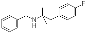 N-苄基-1-(4-氟苯基)-2-甲基-2-氨基丙烷分子结构 (CAS 4116-02-3)