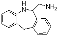 structure of CAS# 41218-84-2, 6-Aminomethyl-5,6-dihydromorphanthridine;6-(Aminomethyl)-6,11-dihydrodibenzoazepine; 6,11-Dihydro-5H-dibenz[b,e]azepine-6-methanamine