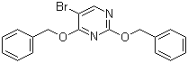 2,4-双(苄氧基)-5-溴嘧啶分子结构 (CAS 41244-53-5)