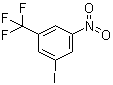 1-碘-3-硝基-5-(三氟甲基)苯分子结构 (CAS 41253-01-4)