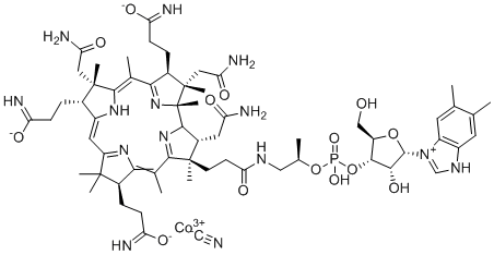 维生素B12杂质H分子结构 (CAS 41325-63-7)
