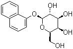 structure of CAS# 41335-32-4, 1-Naphthyl beta-D-galactopyranoside;alpha-Naphthyl beta-D-galactopyranoside; alpha-Naphthyl beta-D-galactoside