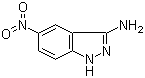 3-氨基-5-硝基吲唑分子结构 (CAS 41339-17-7)