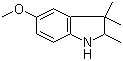 structure of CAS# 41382-23-4, 5-Methoxy-2,3,3-trimethylindolenine;2,3,3-Trimethyl-5-methoxyindoline; 5-Methoxy-2,3,3-trimethyl-2,3-dihydro-indole